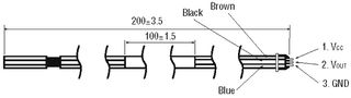 OMRON ELECTRONIC COMPONENTS D6F-CABLE2