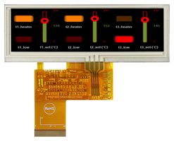 MIDAS DISPLAYS MCT039C12TW480128LML