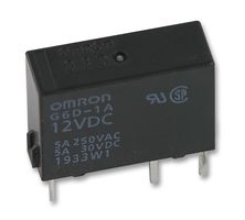 OMRON ELECTRONIC COMPONENTS G6D-1A-ASI  DC12