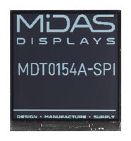 MIDAS DISPLAYS MDTR0154A-SPI