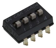 C&K COMPONENTS SDA04H1SBD