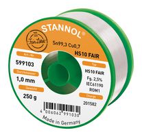 STANNOL HS10 FAIR, 1.0MM, 250G