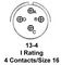 AMPHENOL LTD MS27467T13F4SA