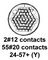 CINCH CONNECTIVITY SOLUTIONS C48-10R24Y57S8-406