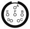 AMPHENOL INDUSTRIAL D38999/20WB98SN-LC