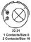 AMPHENOL INDUSTRIAL MS3106E22-21P