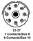 AMPHENOL INDUSTRIAL MS3102R22-27S