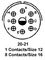 AMPHENOL INDUSTRIAL MS3102A20-21PY